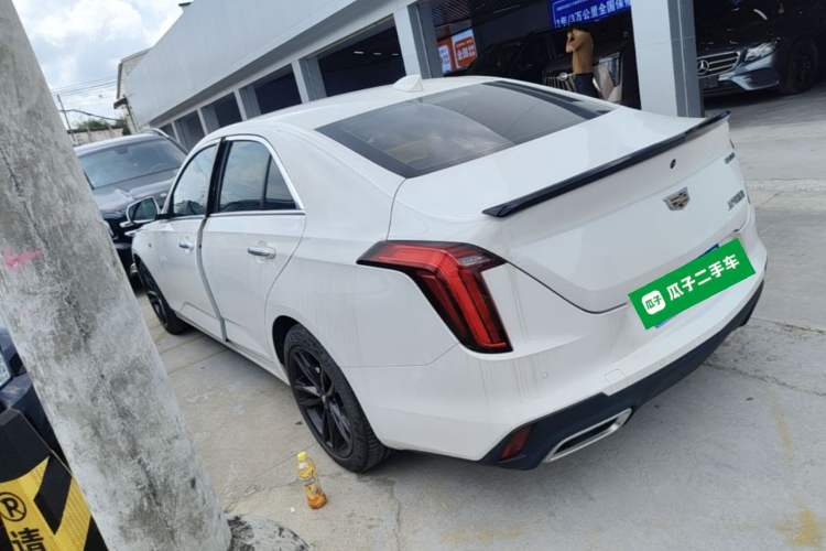 Used Cadillac CT4 2022 28T Luxury Edition Rear Left 45 Deg