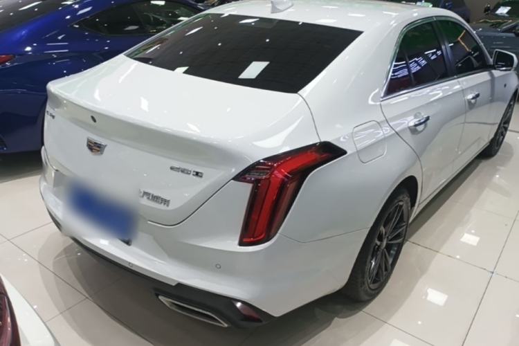 Used Cadillac CT4 2022 28T Luxury Edition Rear Right 45 Deg