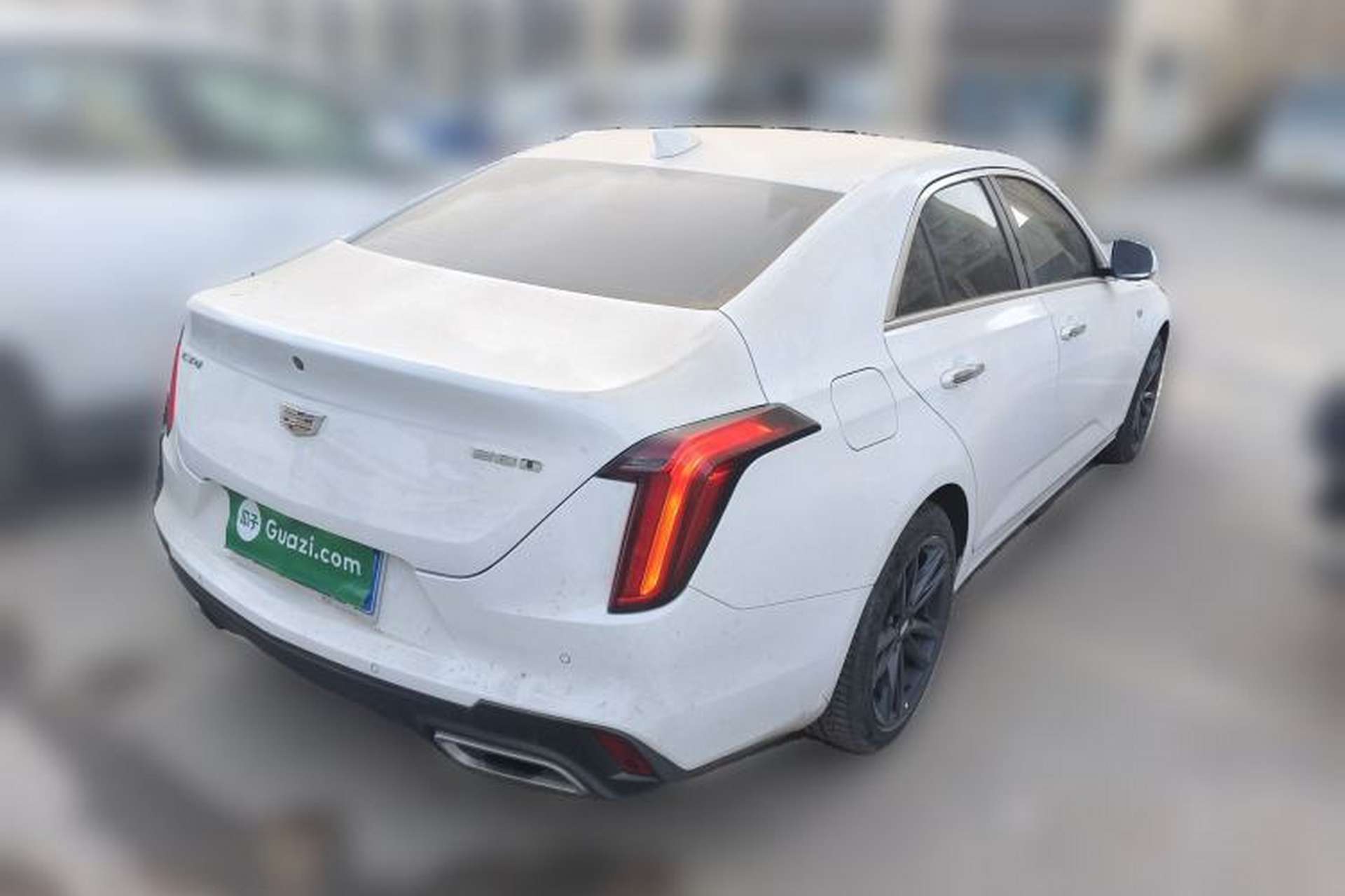Used Cadillac CT4 2022 28T Luxury Edition Rear Right 45 Deg