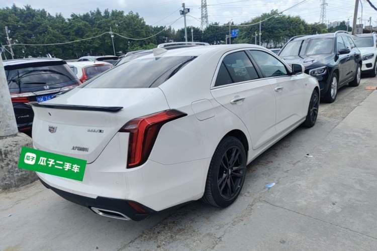 Used Cadillac CT4 2022 28T Luxury Edition Rear Right 45 Deg