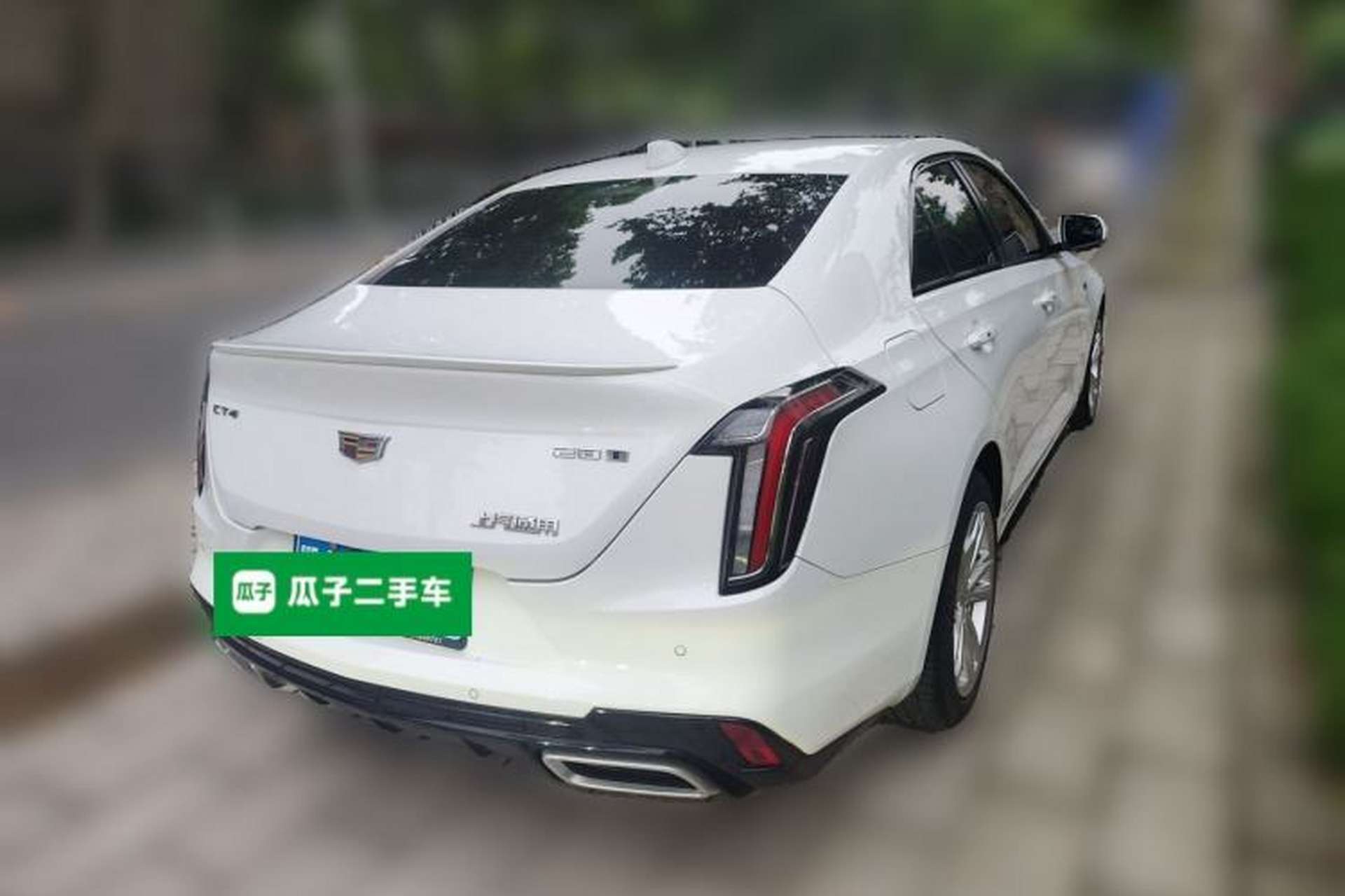 Used Cadillac CT4 2022 28T Fashion Edition Rear Right 45 Deg