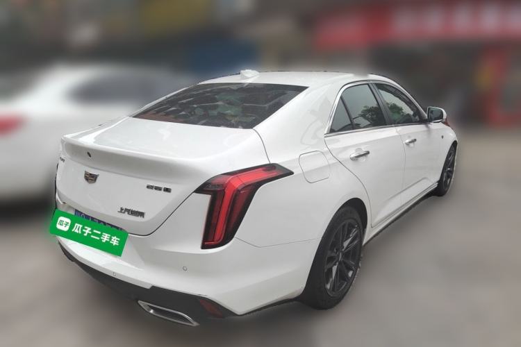 Used Cadillac CT4 2022 28T Luxury Edition Rear Right 45 Deg