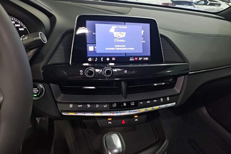 Used Cadillac CT4 2023 25T Luxury Model Audio And AC Panel