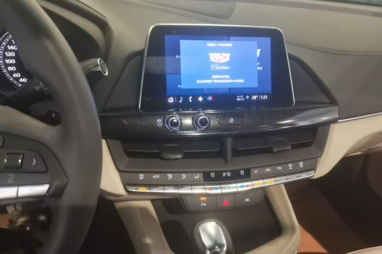 Used Cadillac CT4 2023 25T Luxury Model Audio And AC Panel
