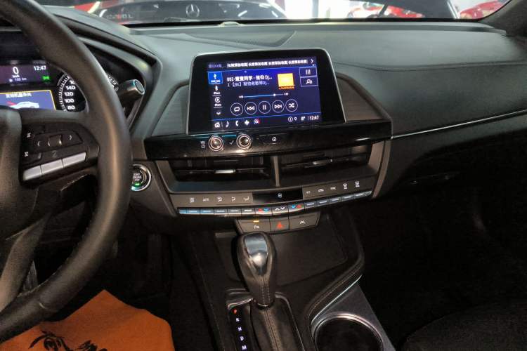 Used Cadillac CT4 2023 25T Luxury Model Audio And AC Panel