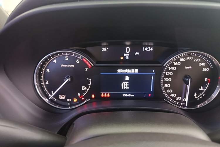 Used Cadillac CT4 2023 25T Luxury Model Instrument Cluster