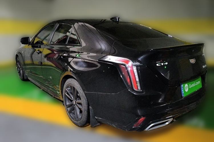 Used Cadillac CT4 2023 25T Luxury Model Rear Left 45 Deg