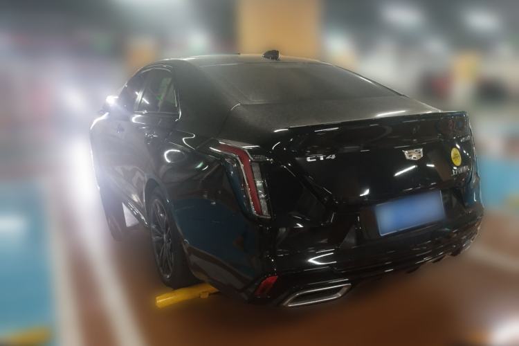 Used Cadillac CT4 2023 25T Luxury Model Rear Left 45 Deg