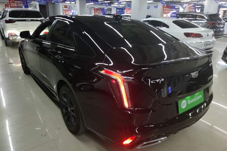 Used Cadillac CT4 2023 25T Luxury Model Rear Left 45 Deg