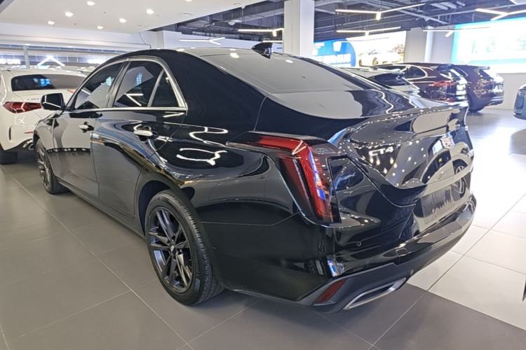 Used Cadillac CT4 2023 25T Luxury Model Rear Left 45 Deg
