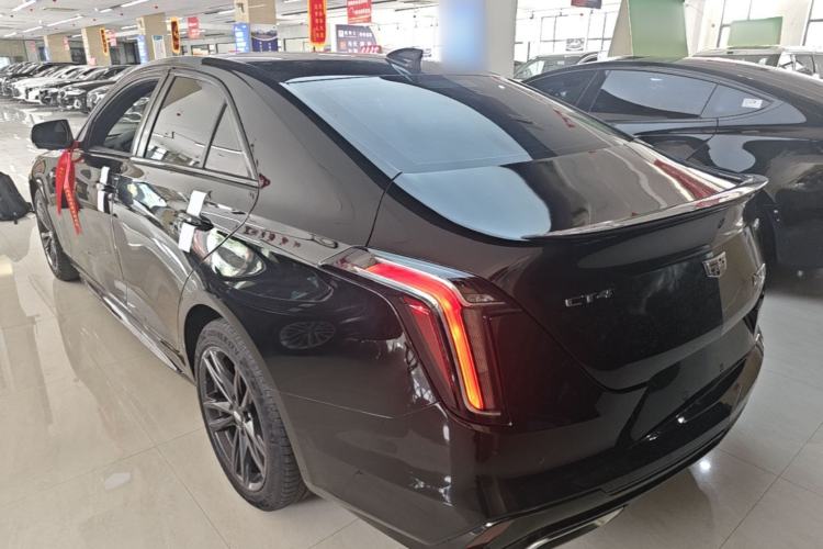 Used Cadillac CT4 2023 25T Luxury Model Rear Left 45 Deg