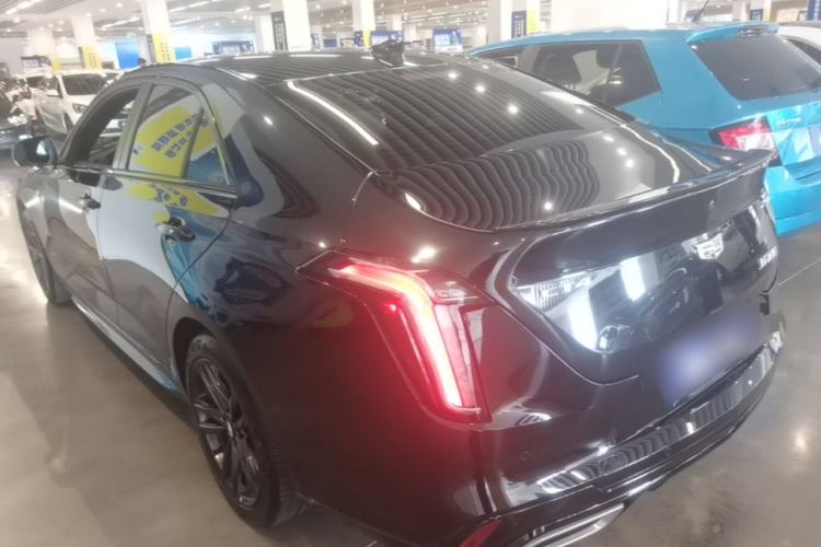 Used Cadillac CT4 2023 25T Luxury Model Rear Left 45 Deg