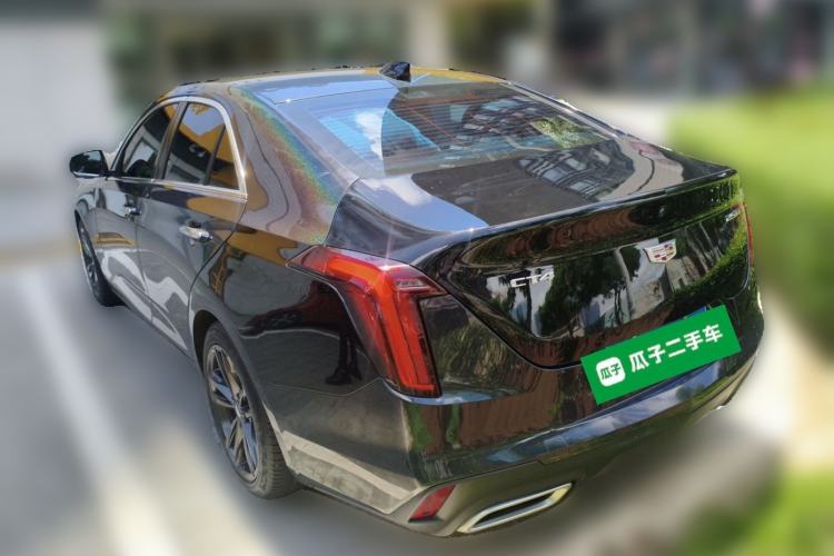 Used Cadillac CT4 2023 25T Luxury Model Rear Left 45 Deg