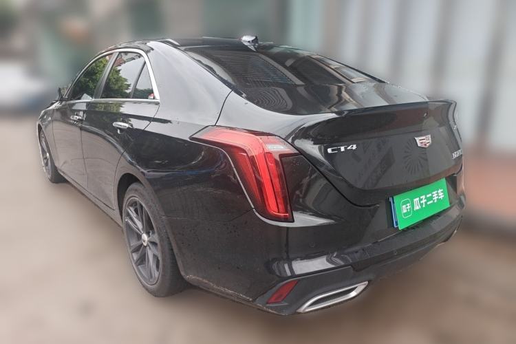 Used Cadillac CT4 2023 25T Luxury Model Rear Left 45 Deg
