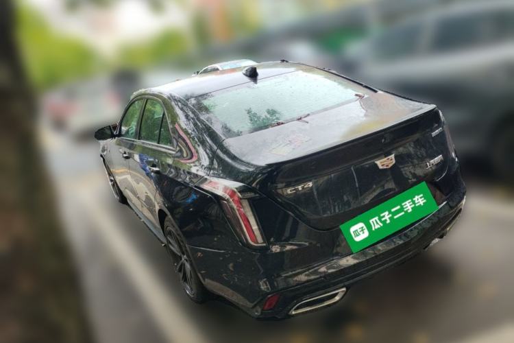 Used Cadillac CT4 2023 25T Luxury Model Rear Left 45 Deg