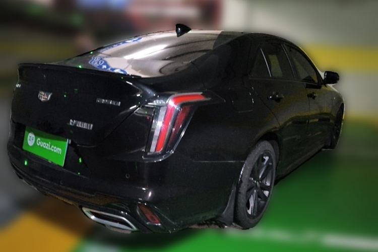 Used Cadillac CT4 2023 25T Luxury Model Rear Right 45 Deg