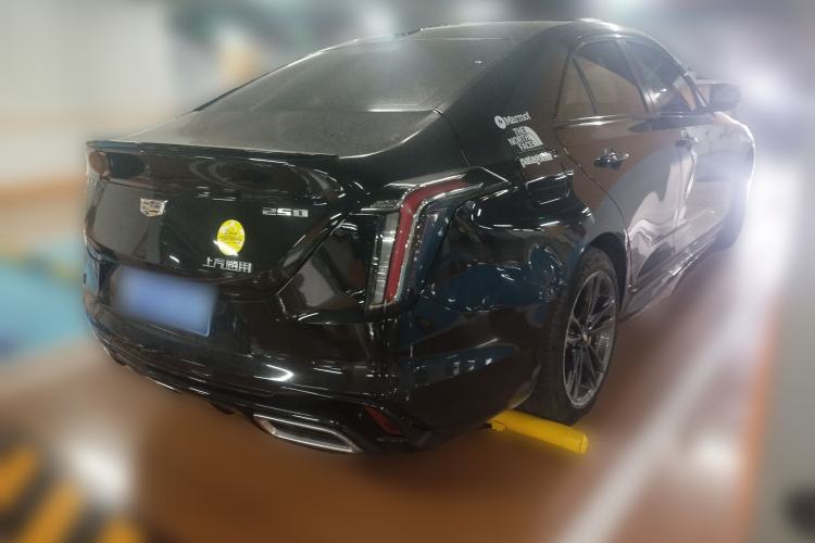 Used Cadillac CT4 2023 25T Luxury Model Rear Right 45 Deg