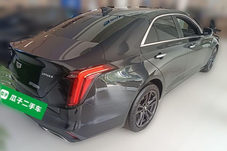 Used Cadillac CT4 2023 25T Luxury Model Rear Right 45 Deg