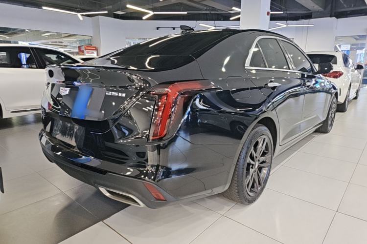 Used Cadillac CT4 2023 25T Luxury Model Rear Right 45 Deg