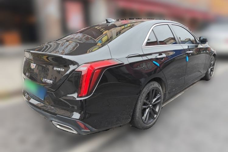 Used Cadillac CT4 2023 28T Luxury Version Rear Right 45 Deg