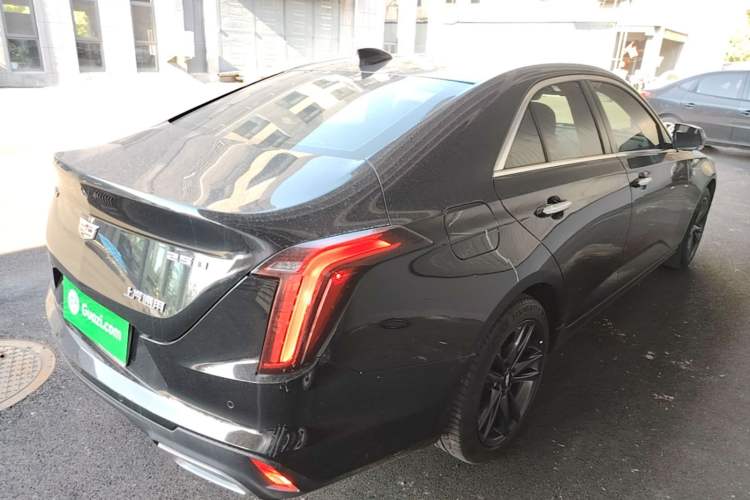 Used Cadillac CT4 2023 25T Luxury Model Rear Right 45 Deg