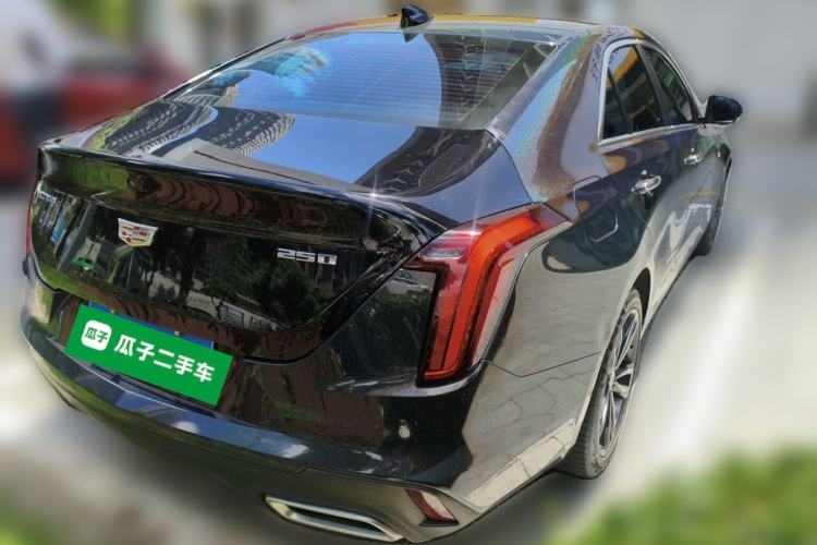 Used Cadillac CT4 2023 25T Luxury Model Rear Right 45 Deg