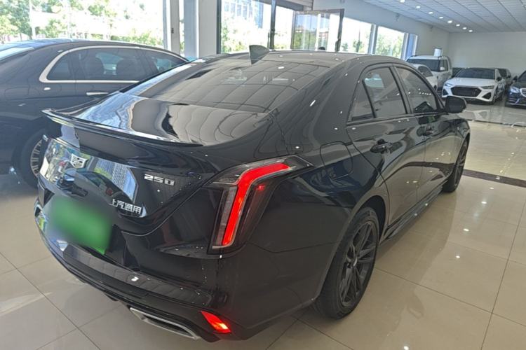 Used Cadillac CT4 2023 25T Luxury Model Rear Right 45 Deg