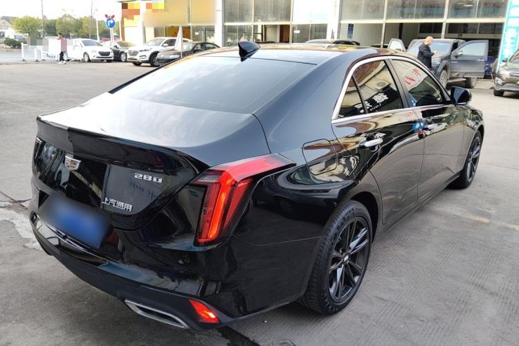 Used Cadillac CT4 2023 28T Luxury Version Rear Right 45 Deg