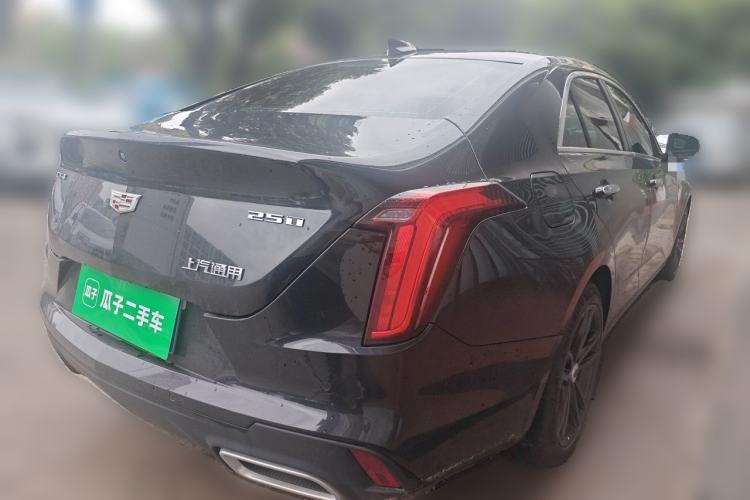 Used Cadillac CT4 2023 25T Luxury Model Rear Right 45 Deg