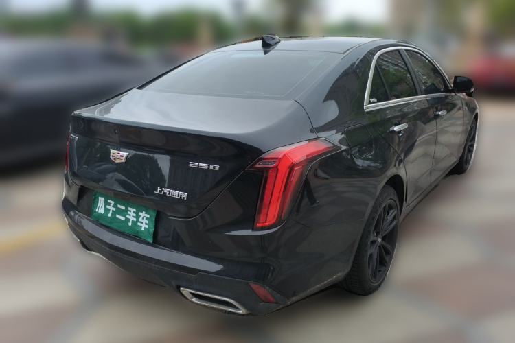 Used Cadillac CT4 2023 25T Luxury Model Rear Right 45 Deg