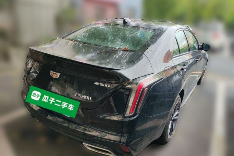Used Cadillac CT4 2023 25T Luxury Model Rear Right 45 Deg