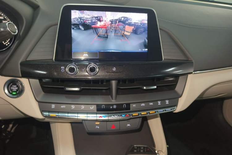 Used Cadillac CT4 2023 25T Luxury Model Audio And AC Panel