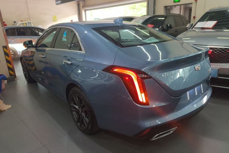 Used Cadillac CT4 2023 25T Luxury Model Rear Left 45 Deg
