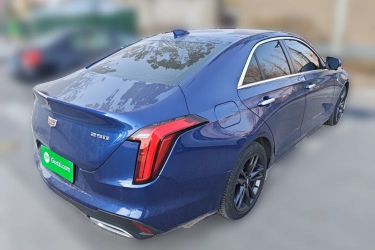 Used Cadillac CT4 2023 25T Luxury Model Rear Right 45 Deg