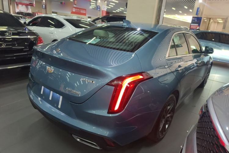 Used Cadillac CT4 2023 25T Luxury Model Rear Right 45 Deg