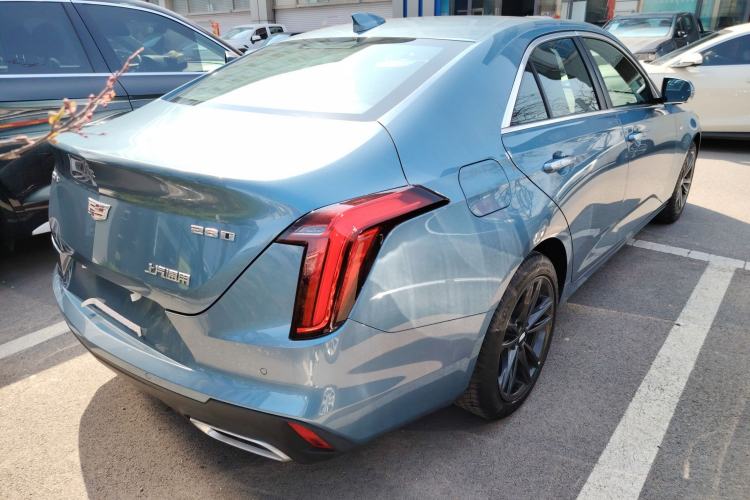 Used Cadillac CT4 2023 28T Luxury Version Rear Right 45 Deg