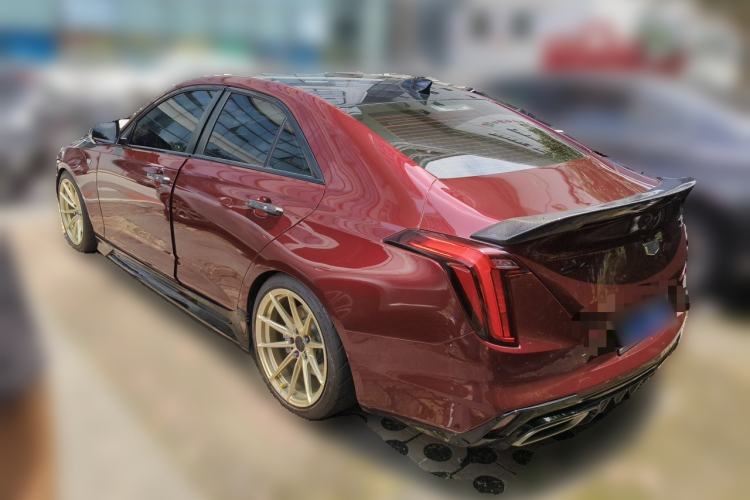Used Cadillac CT4 2023 28T Luxury Version Rear Left 45 Deg