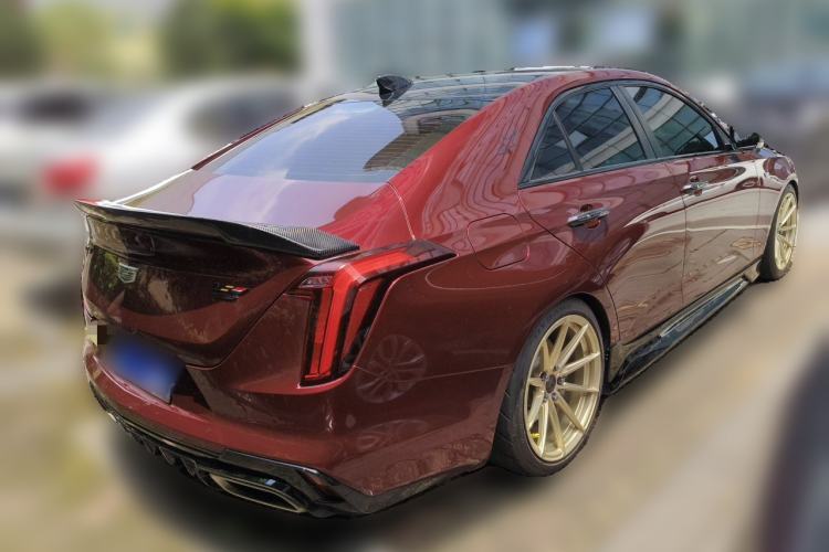 Used Cadillac CT4 2023 28T Luxury Version Rear Right 45 Deg