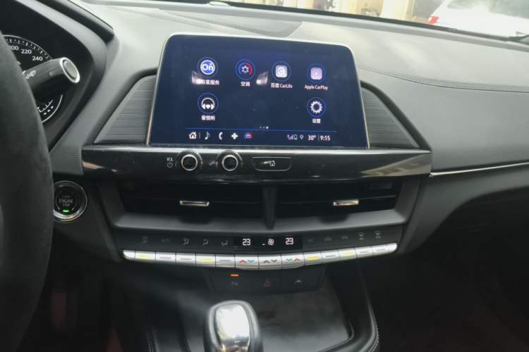 Used Cadillac CT4 2023 25T Luxury Model Audio And AC Panel