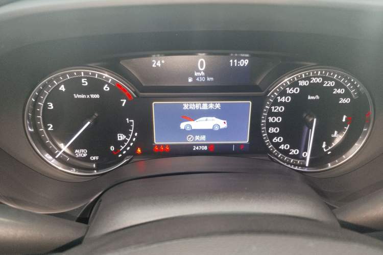 Used Cadillac CT4 2023 25T Luxury Model Instrument Cluster