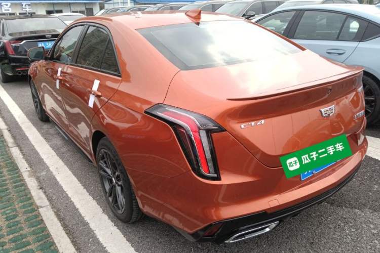 Used Cadillac CT4 2023 25T Luxury Model Rear Left 45 Deg