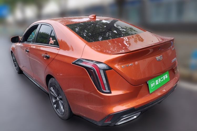 Used Cadillac CT4 2023 25T Luxury Model Rear Left 45 Deg