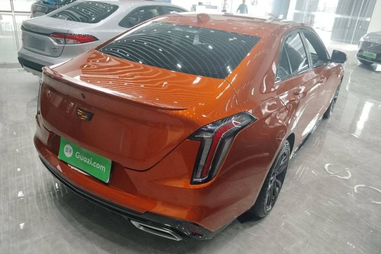 Used Cadillac CT4 2023 25T Luxury Model Rear Right 45 Deg