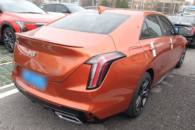 Used Cadillac CT4 2023 25T Luxury Model Rear Right 45 Deg