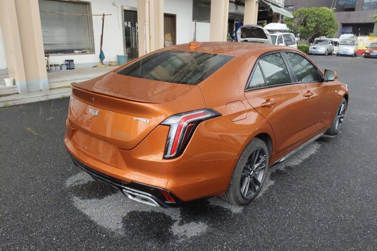 Used Cadillac CT4 2023 25T Luxury Model Rear Right 45 Deg