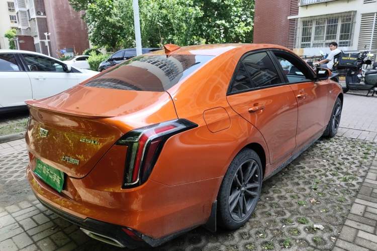 Used Cadillac CT4 2023 25T Luxury Model Rear Right 45 Deg
