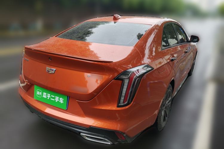 Used Cadillac CT4 2023 25T Luxury Model Rear Right 45 Deg