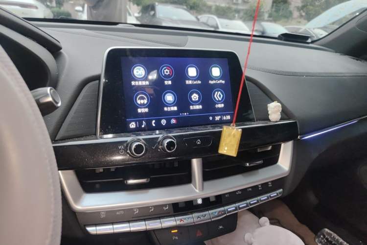 Used Cadillac CT4 2023 25T Luxury Model Audio And AC Panel