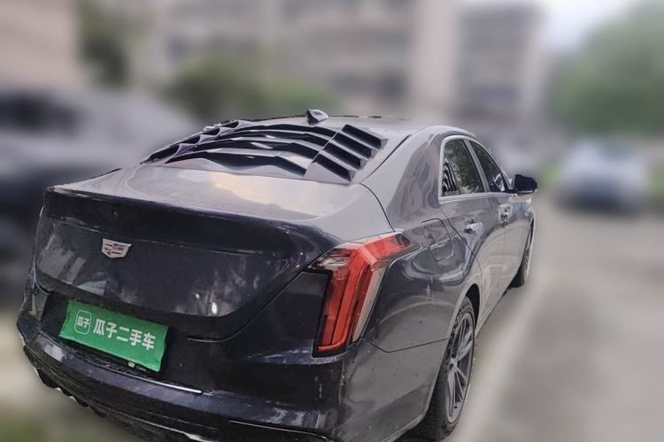 Used Cadillac CT4 2023 25T Luxury Model Rear Right 45 Deg