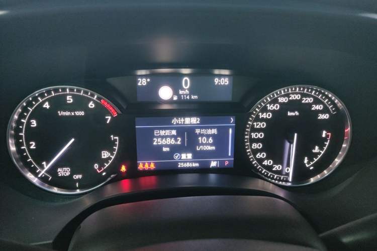 Used Cadillac CT4 2023 28T Prestige Model Instrument Cluster